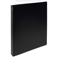 Exacompta 512801E : Classeur semi-rigide Noir - 4 anneaux