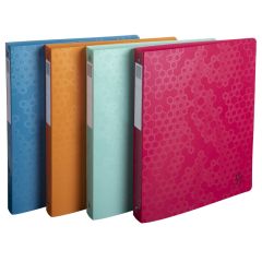 Classeur souple - 4 anneaux de 30 mm - Assortiment : EXACOMPTA Maïa image