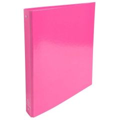 519296E Classeur Exacompta 4 Anneaux Rose Iderama