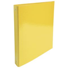 Classeur à 4 anneaux Iderama - Dos 40 mm - Jaune EXACOMPTA Image