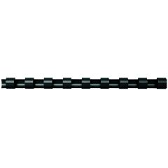 Lot de 100 Baguettes de 21 anneaux - 12 mm - Noir FELLOWES