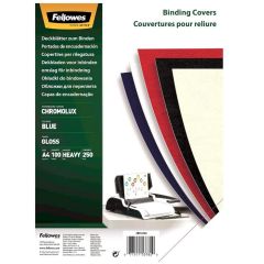 Couverture pour Reliure - Carton Blanc Chromolux FELLOWES Lot de 100 modèles