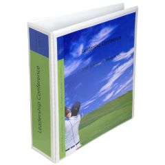 Classeur à levier avec Pochettes - Dos de 80 mm - Blanc : EXACOMPTA Image