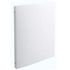 Exacompta 54178E : Classeur souple Blanc - 2 anneaux