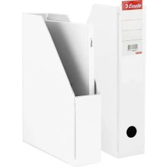 Porte-revues - Dos de 70 mm - Blanc : ESSELTE Vivida Visuel
