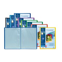 Protège-documents personnalisables de 120 vues EXACOMPTA 5660E porte-vues