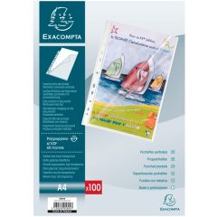 5800E Pochettes perforées Exacompta A4 vertical