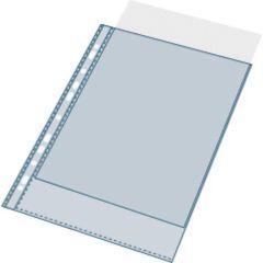 Lot de 100 Pochettes perforées 8/100e - A4 - Ouverture haut : EXACOMPTA Image