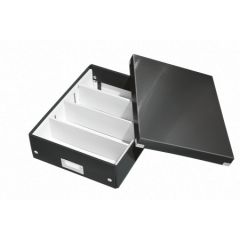Boite de rangement à compartiments WOW - Noir LEITZ 6057-00-95 modèle