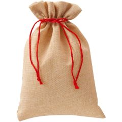 Pochette imitation toile de jute - 170 x 250 mm : FOLIA Visuel