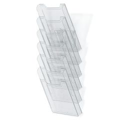 EXACOMPTA : Présentoir brochures mural - 6 compartiments A4 64758D