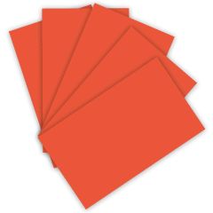 Feuilles de papier de couleur - 500 x 700 mm - Orange : FOLIA Visuel
