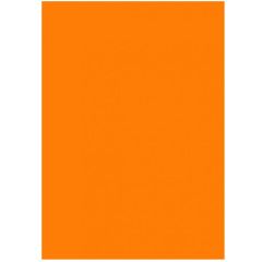 Feuilles de papier de couleur - 500 x 700 mm - Orange clair : FOLIA Visuel