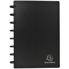 Porte-cartes de Visite amovible en PP - Noir - 120 cartes : EXACOMPTA Image