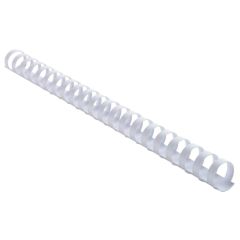 Lot de 100 baguettes de 21 anneaux - 20 mm - Blanc EXACOMPTA Image
