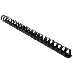 Lot de 100 baguettes de 21 anneaux - 20 mm - Noir EXACOMPTA Image