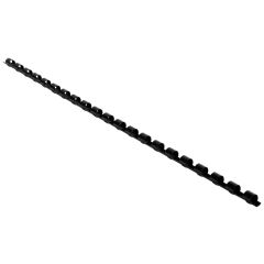 Lot de 25 baguettes de 21 anneaux - 6 mm - Noir EXACOMPTA Image