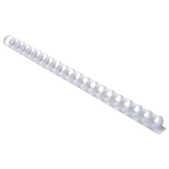 Lot de 25 baguettes de 21 anneaux - 16 mm - Blanc EXACOMPTA Image