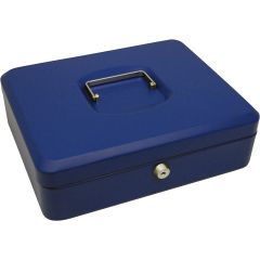 Grande Caisse à Monnaie - 300 x 240 x 90 mm : PAVO Bleu Visuel