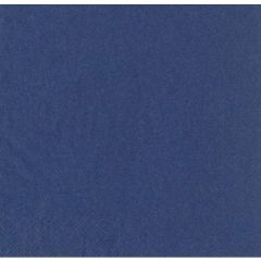Serviettes de table Cocktail - 240 x 240 mm - Bleu foncé : PAP STAR Lot de 250