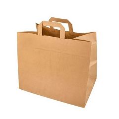 Sac en Papier - 320 x 215 x 270 mm - Kraft Brun PAPSTAR Lot de 50 sac