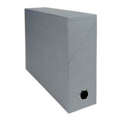 EXACOMPTA : Boîtes de classement Gris - Dos 90 mm 89526E