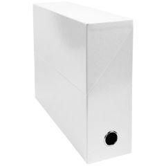 Boîte de classement Iderama - Dos 90 mm - Blanc EXACOMPTA Photo