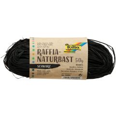 Pelote de Raphia - Noir : FOLIA Visuel