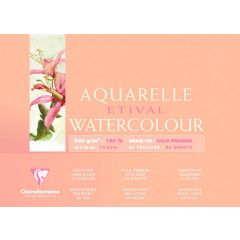 Bloc artiste aquarelle - 180 x 240 mm - Lot de 2 : CLAIREFONTAINE Etival image
