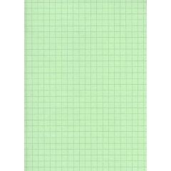 Fiches Bristol A5 - 148 x 210 mm - Vert quadrillé ELVE