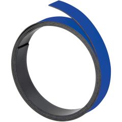 Bande magnétique - 5 mm x 1 m - Bleu : FRANKEN Visuel