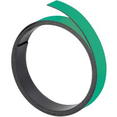 Bande magnétique - 5 mm x 1 m - Vert : FRANKEN Visuel