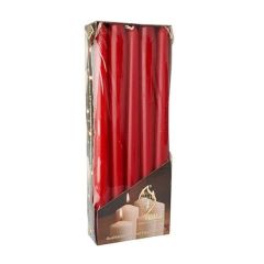 Bougie chandelier - Cerise 25 cm : FLAVOUR by GALA Lot de 10 image