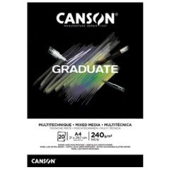 Photo CANSON :  Bloc pour croquis A4 - XL Dessin noir - 400039086