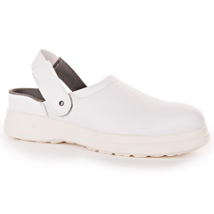 Chaussure de sécurité Clog Blanc - Taille 44 : HYGOSTAR Modèle
