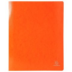 EXACOMPTA 380809B : Chemises à lamelles -Orange Iderama Couverture