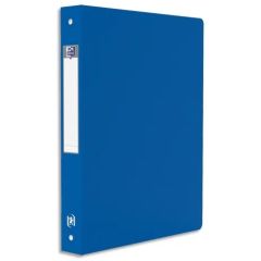 Classeur souple - 4 anneaux de 40 mm - Bleu : OXFORD Memphis Image