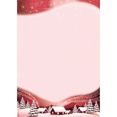 Papier à motif de Noël - Nuit Silencieuse - Lot de 100 feuilles : SIGEL image