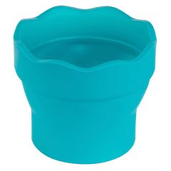Gobelet à eau pour peinture Turquoise FABER-CASTELL Clic ET Go