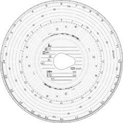 Image Disques à diagramme pour Tachygraphe - 125 km/h automatique RNK VERLAG