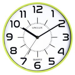 Horloge murale - Cadran Vert UNILUX Pop Photo