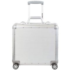 Image Valise trolley en aluminium - 4 Roues 360 degrés - Argent ALUMAXX Gemini