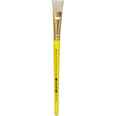 Photo Pinceau Brosse en poil de soie de porc Taille nº 14 (LEFRANC : Art créatif)