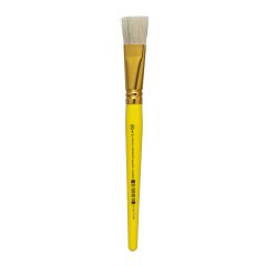 Pinceau Brosse en poil de soie de porc Taille nº  20 (LEFRANC : Art créatif)