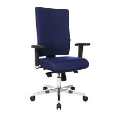 Fauteuil de Bureau avec accoudoirs  : TOPSTAR Lightstar 20 exemple fauteuil bleu