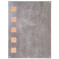 Tableau décoratif en ardoise grise - 350 x 300 mm SECURIT Linving Wall Image