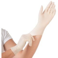 Boite de 100 Gants jetables en Latex - Taille XL : HYGOSTAR Grip Visuel