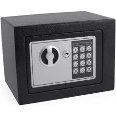Mini Coffre-fort Serrure à code - 6 L - Noir PAVO