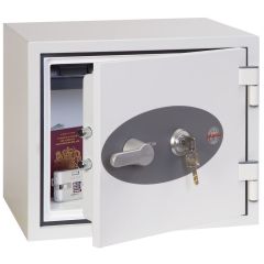 PHOENIX TITAN FS1271E : Coffre-fort ignifuge ouvert Serrure électronique - Coupe-feu 1 H - 16 L