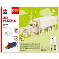 Photo Puzzle 3D en bois - Camion MARABU KIDS